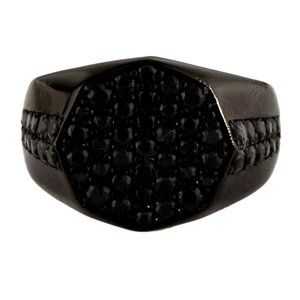 EFFY JEWELERY AMAZING SPINEL SIGNET RING